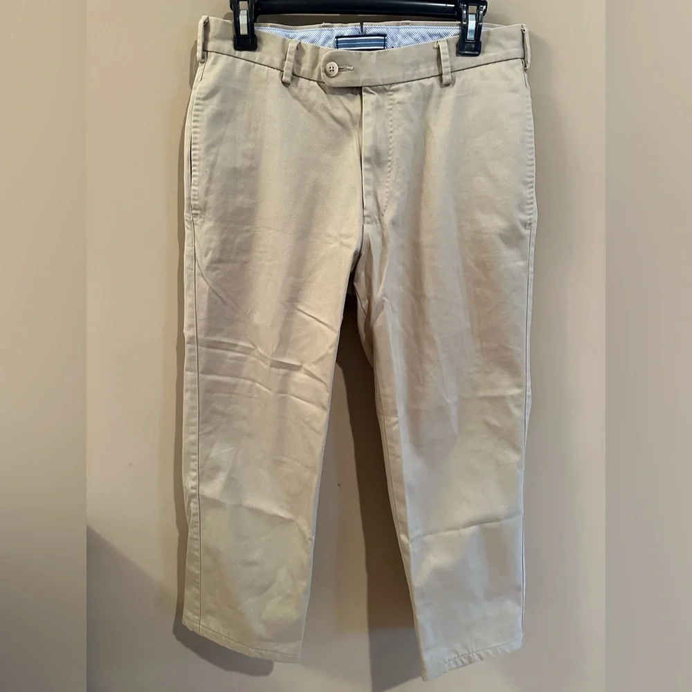 PETER MILLAR Pants Chino Pima
Cotton Mc00b84 Beige Stone Size 30 X 26 - Picture 2 of 5